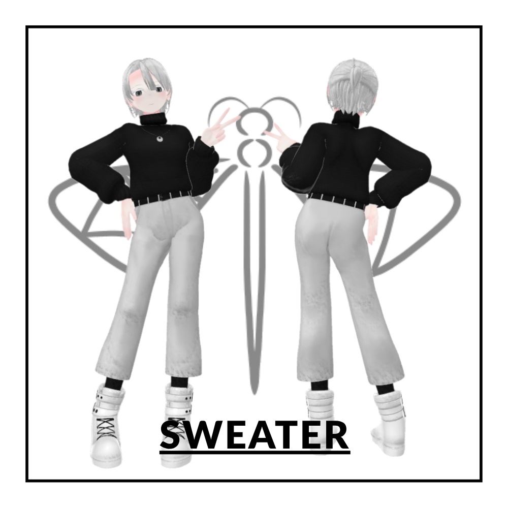 オリジナル3Dモデル「Ephemera -エフェメラ-」