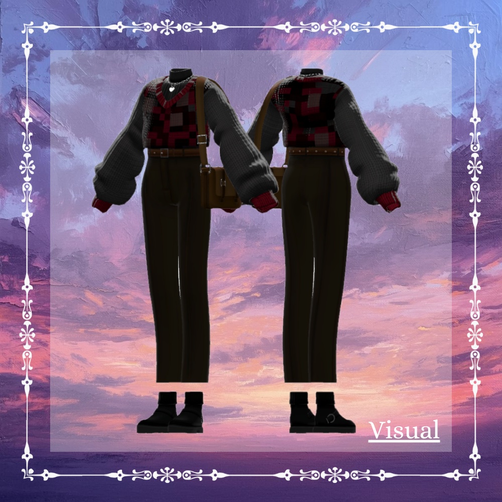 【+Head向け衣装】AutumnSweater