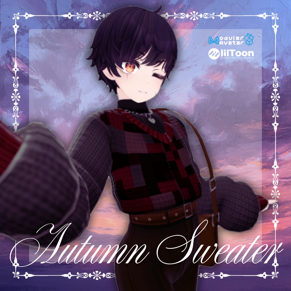 【+Head向け衣装】AutumnSweater