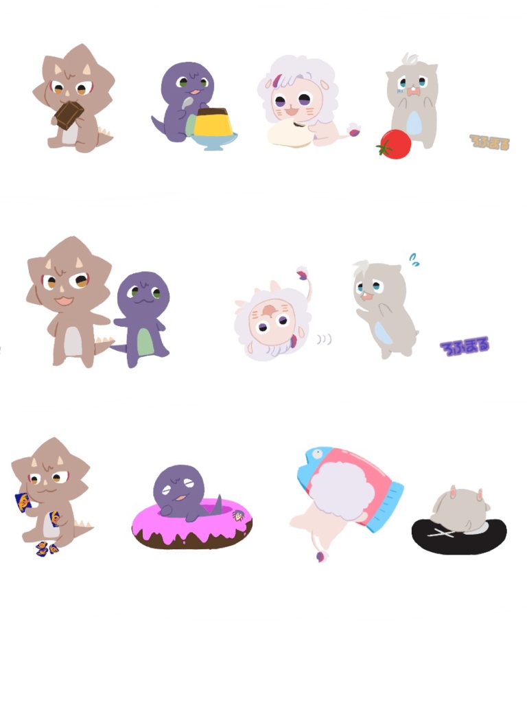 ろふまるマステ
