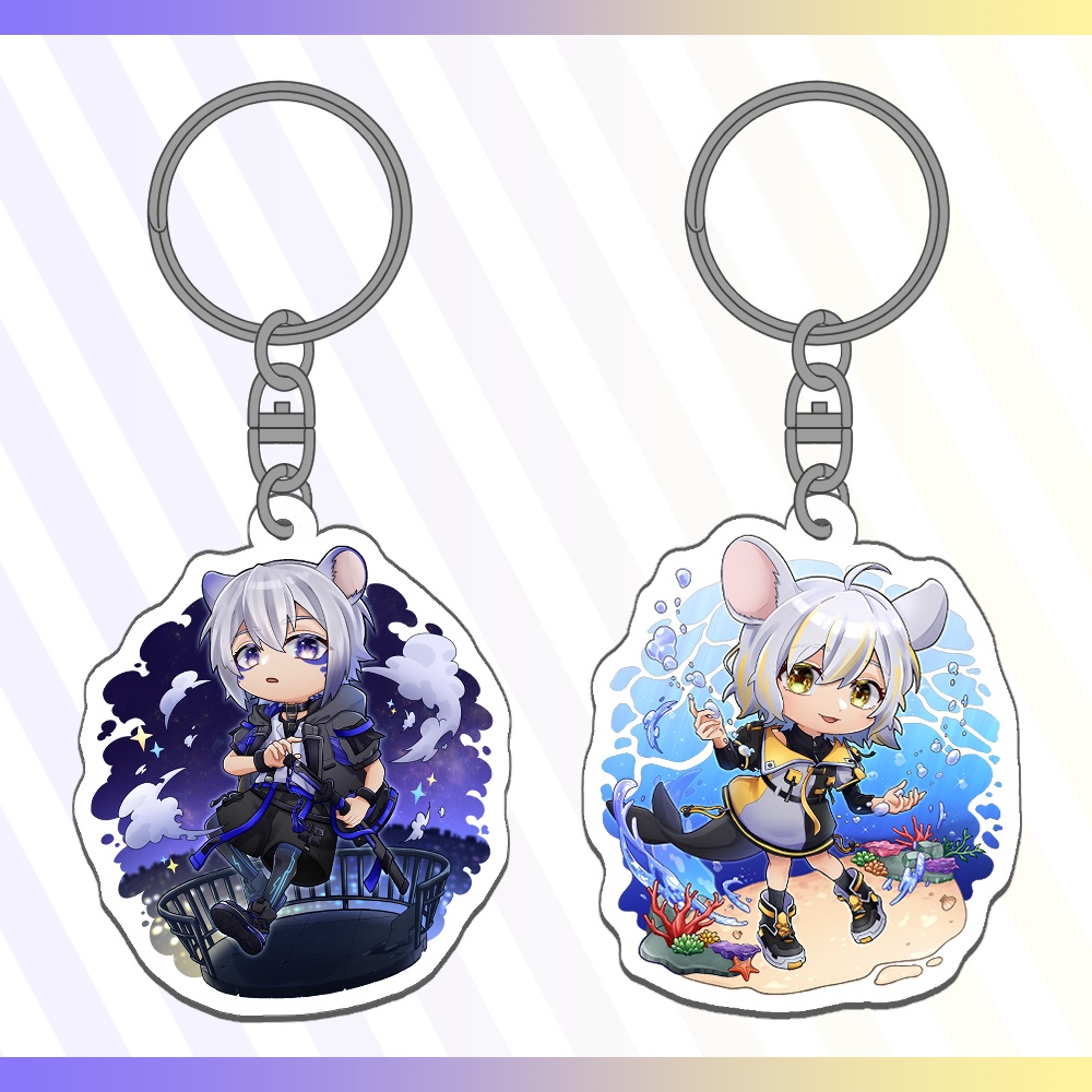 【2種セット】ノア＆オリビア/アクリルキーホルダーセット