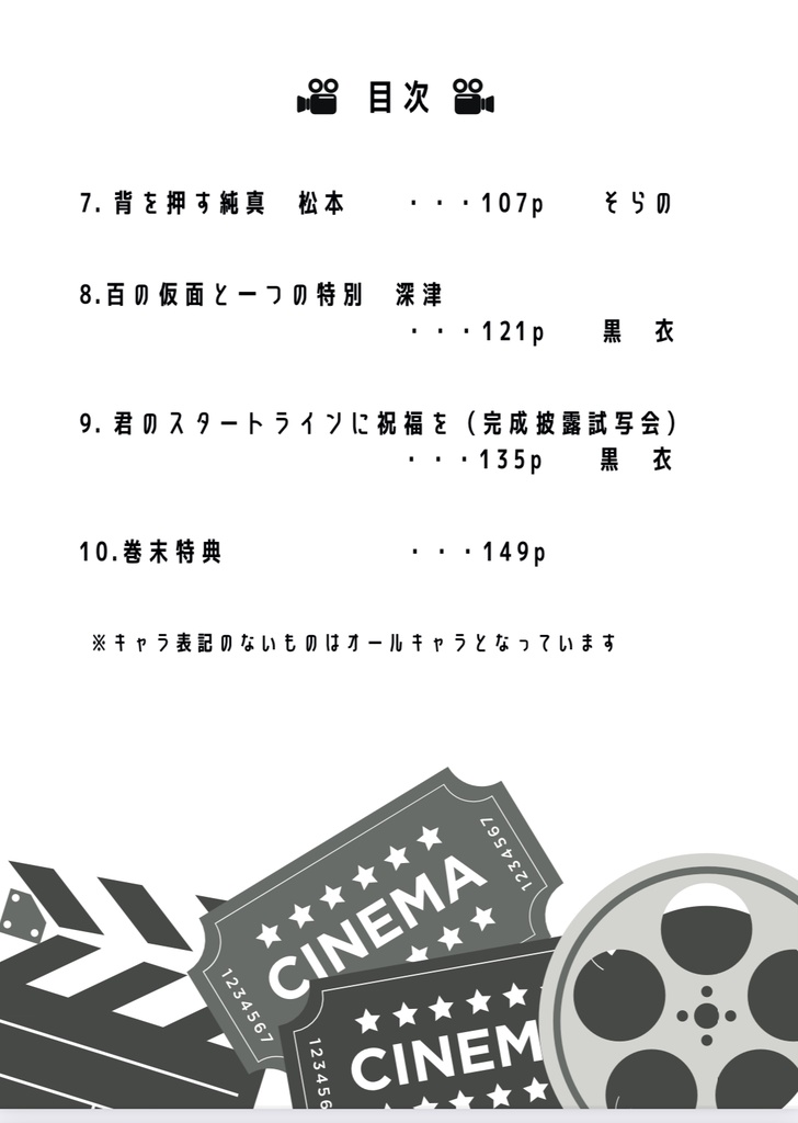 【山王夢】MOVIE!〜映画の主演になりまして〜