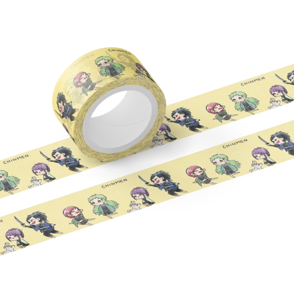 ちんめんマステ