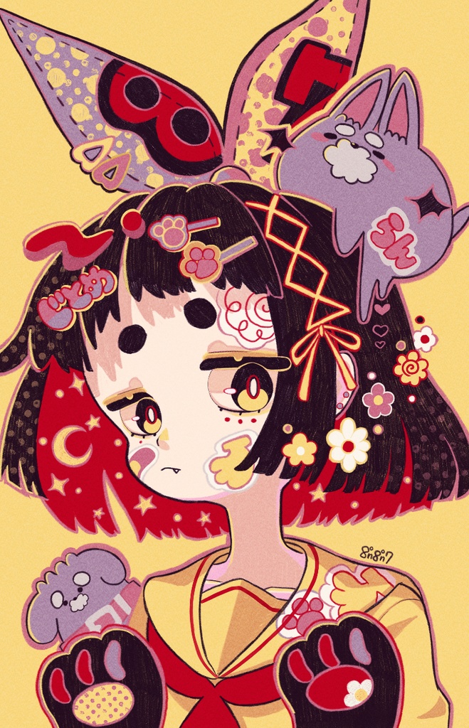 「彩」キャンバスアート/"Colors of me” Canvas Art