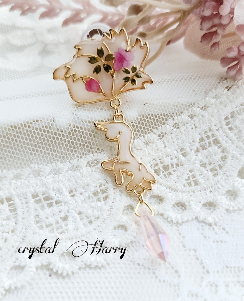 【桜九尾の耳飾り】～桜～
