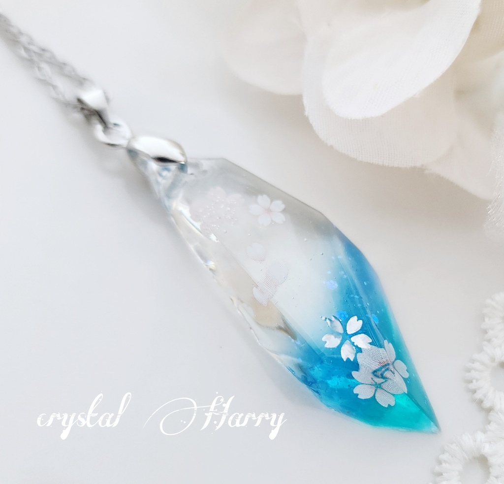 【桜花弁の欠片~2025】~銀水桜流し~