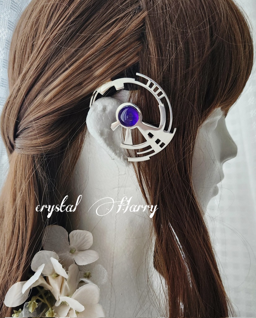 【崩壊の歯車】~赤~片耳ピアス