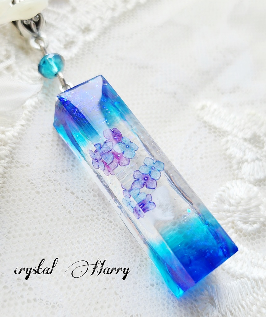 【夢紫陽花の柱】~天上の泡沫~