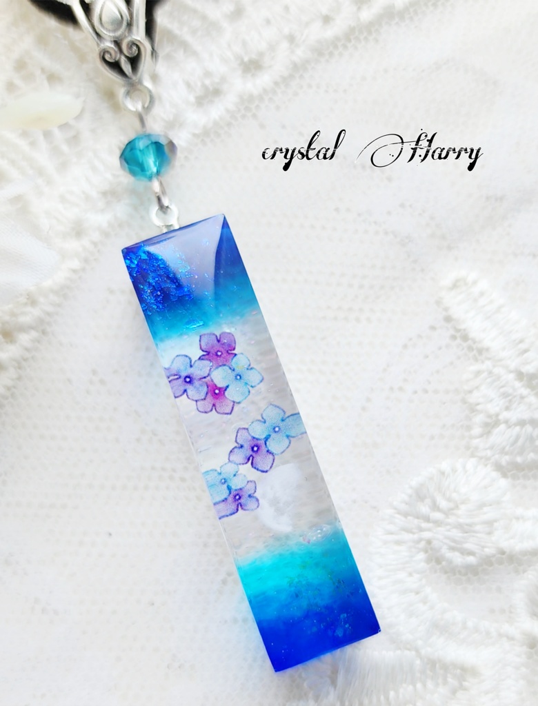 【夢紫陽花の柱】~天上の泡沫~