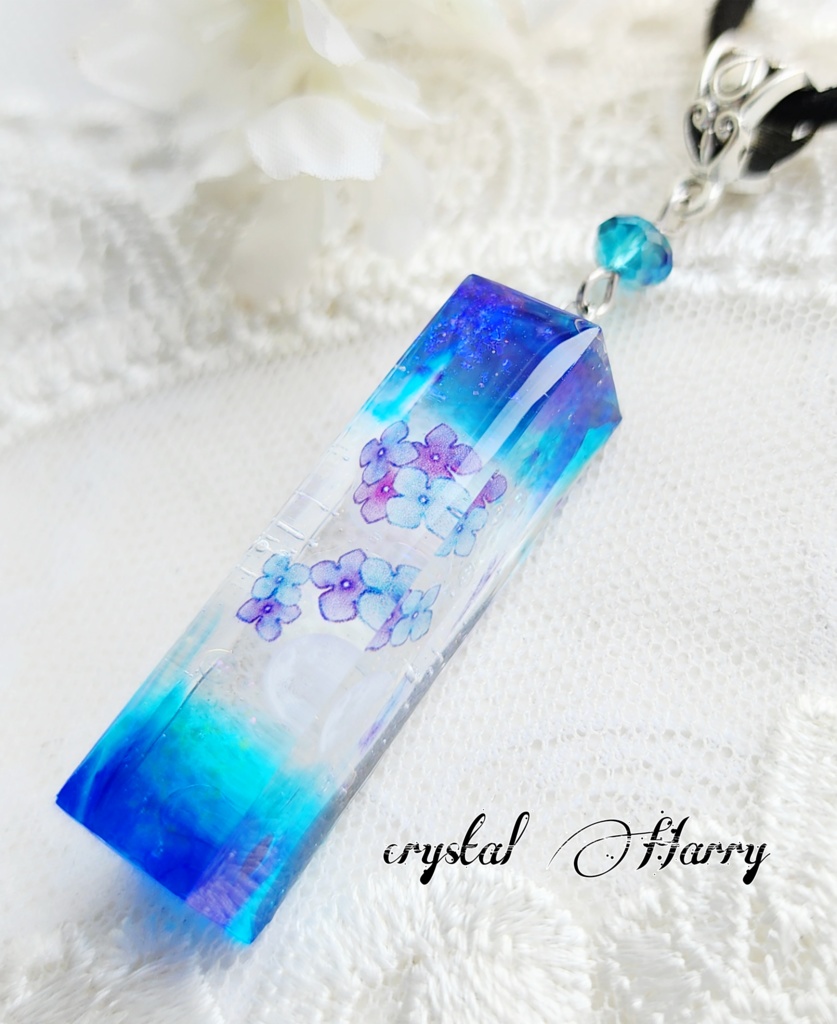 【夢紫陽花の柱】~天上の泡沫~