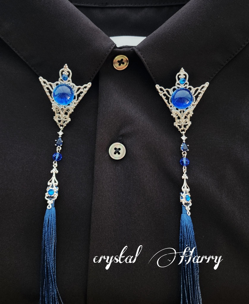 【飾りの装飾品】~海のリヴァイアサン~襟ブローチ