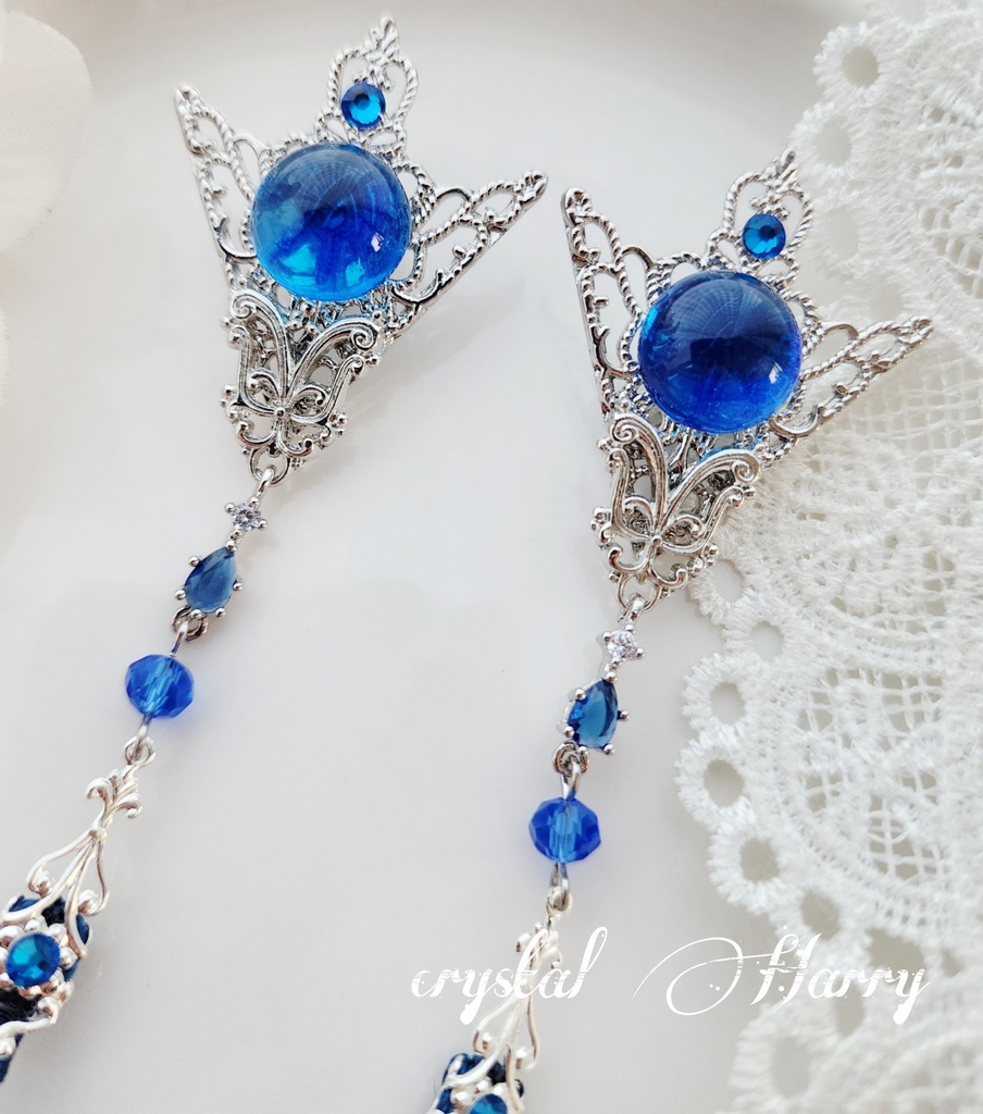 【飾りの装飾品】~海のリヴァイアサン~襟ブローチ