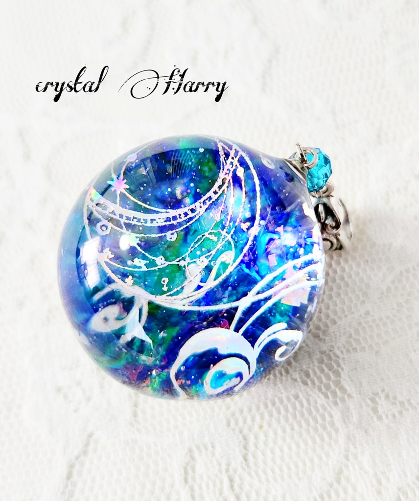 【万華鏡水晶玉】~極彩の泡沫~