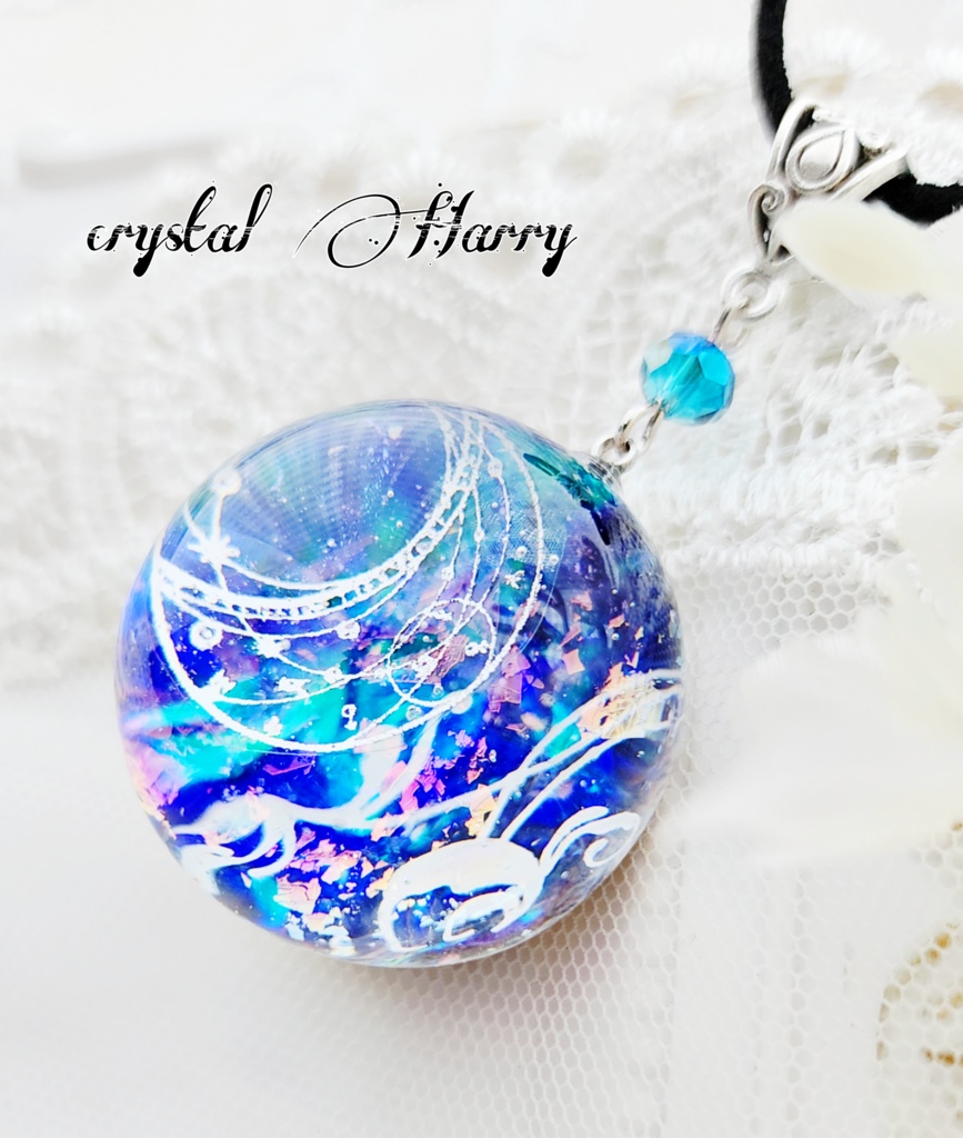 【万華鏡水晶玉】~極彩の泡沫~