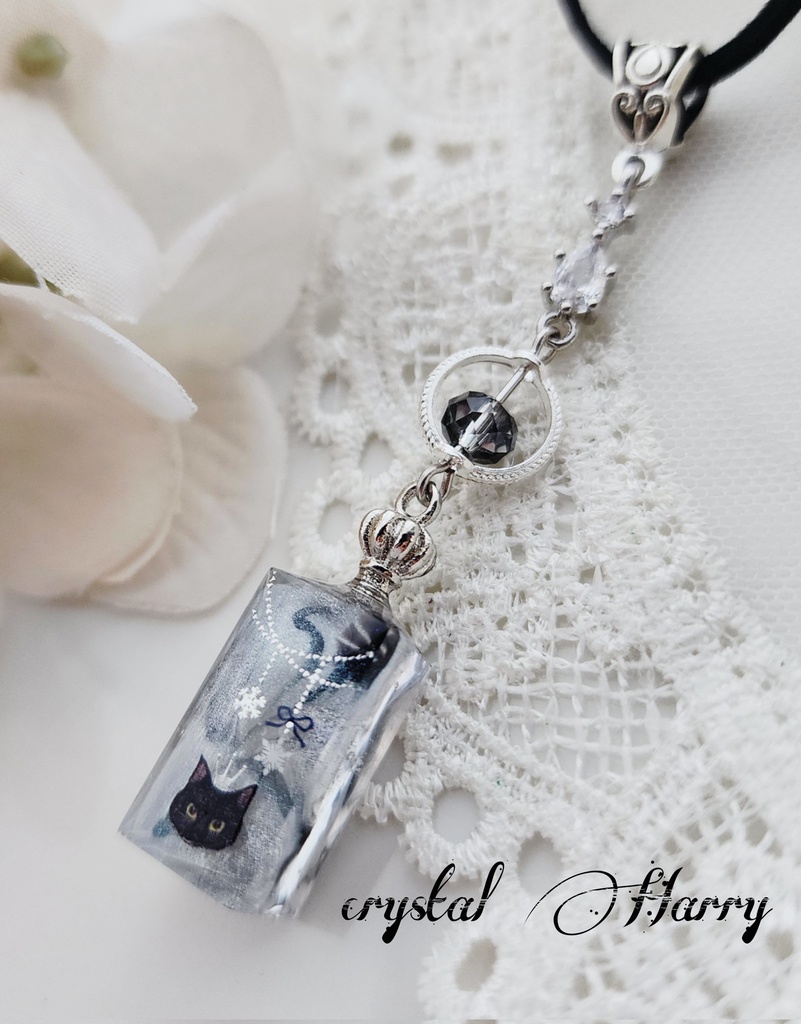 【星護猫の琥珀糖】~黒猫~