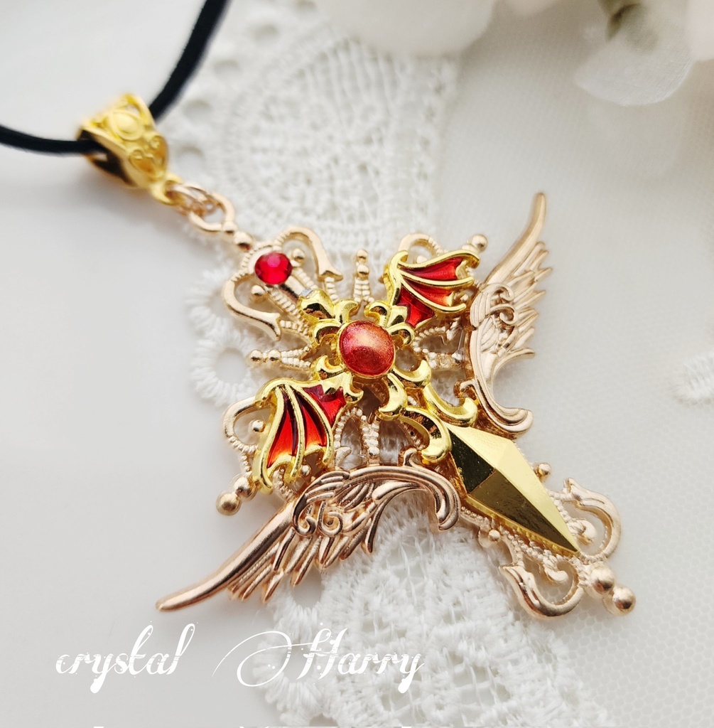 【天魔の十字架】~金赤~