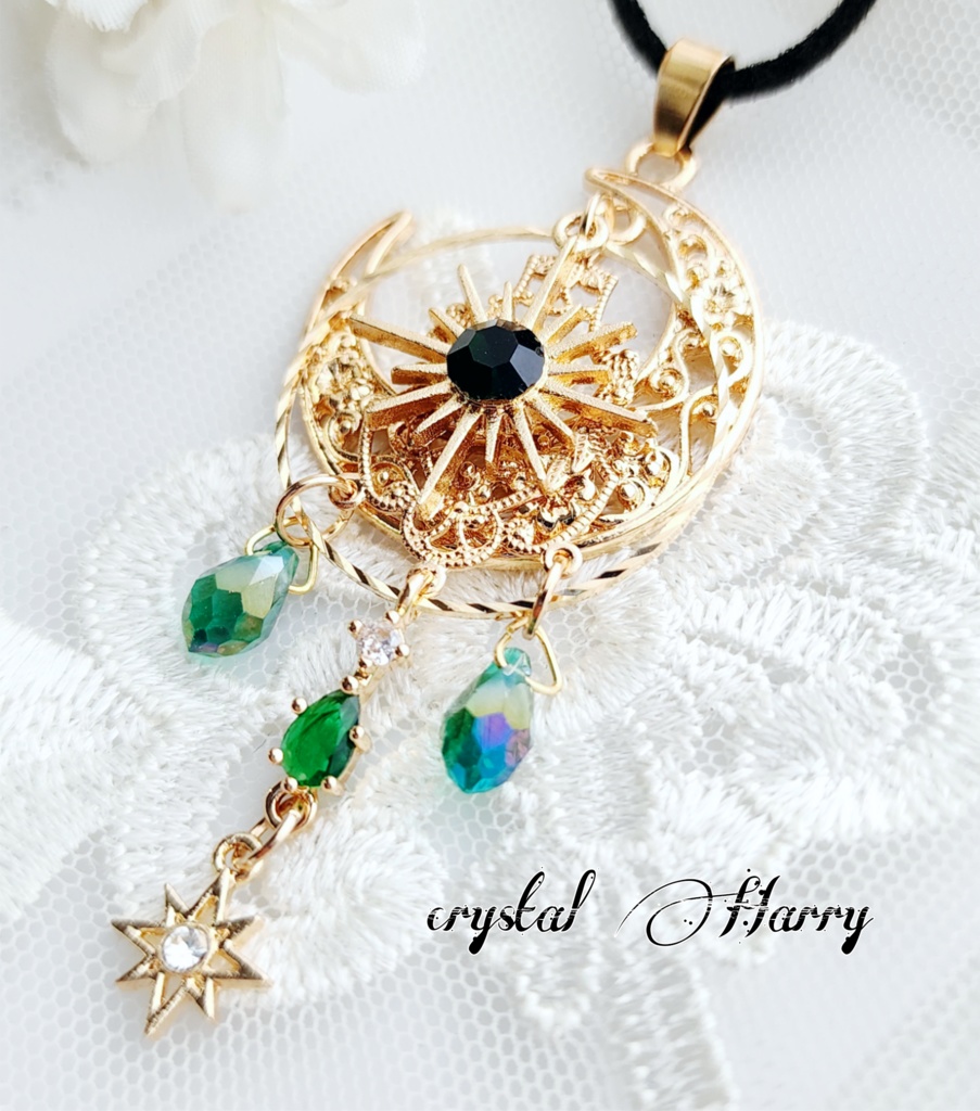 【星屑シャンデリアの首飾り】~翠~