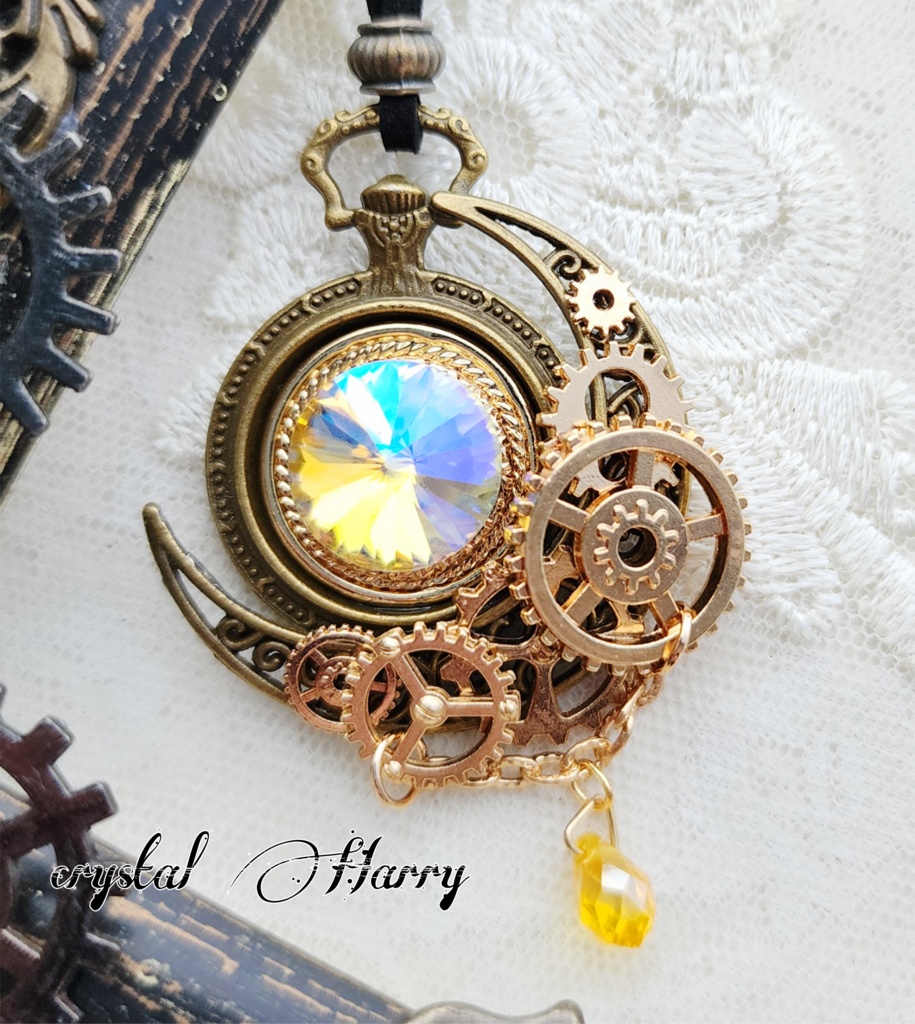 【懐古宝石の月時計】~黄金~