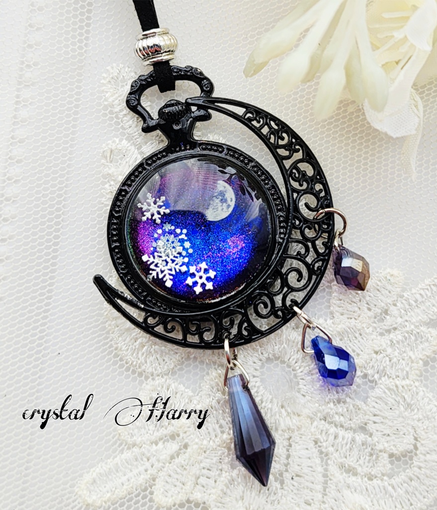 【雪月夜の懐中時計】~幻雪月~