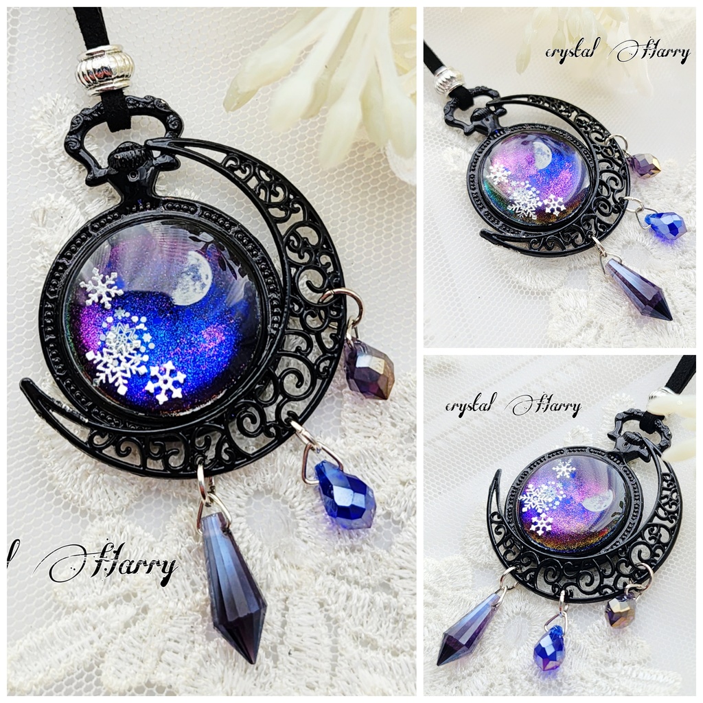 【雪月夜の懐中時計】~幻雪月~