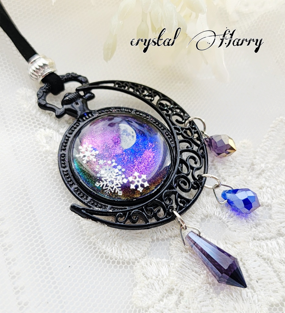 【雪月夜の懐中時計】~幻雪月~