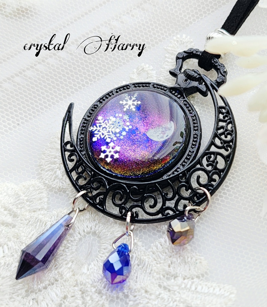 【雪月夜の懐中時計】~幻雪月~