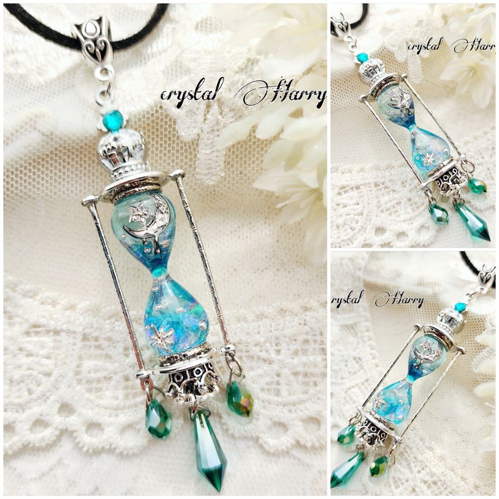 【夜溶けの砂時計】～翡翠～