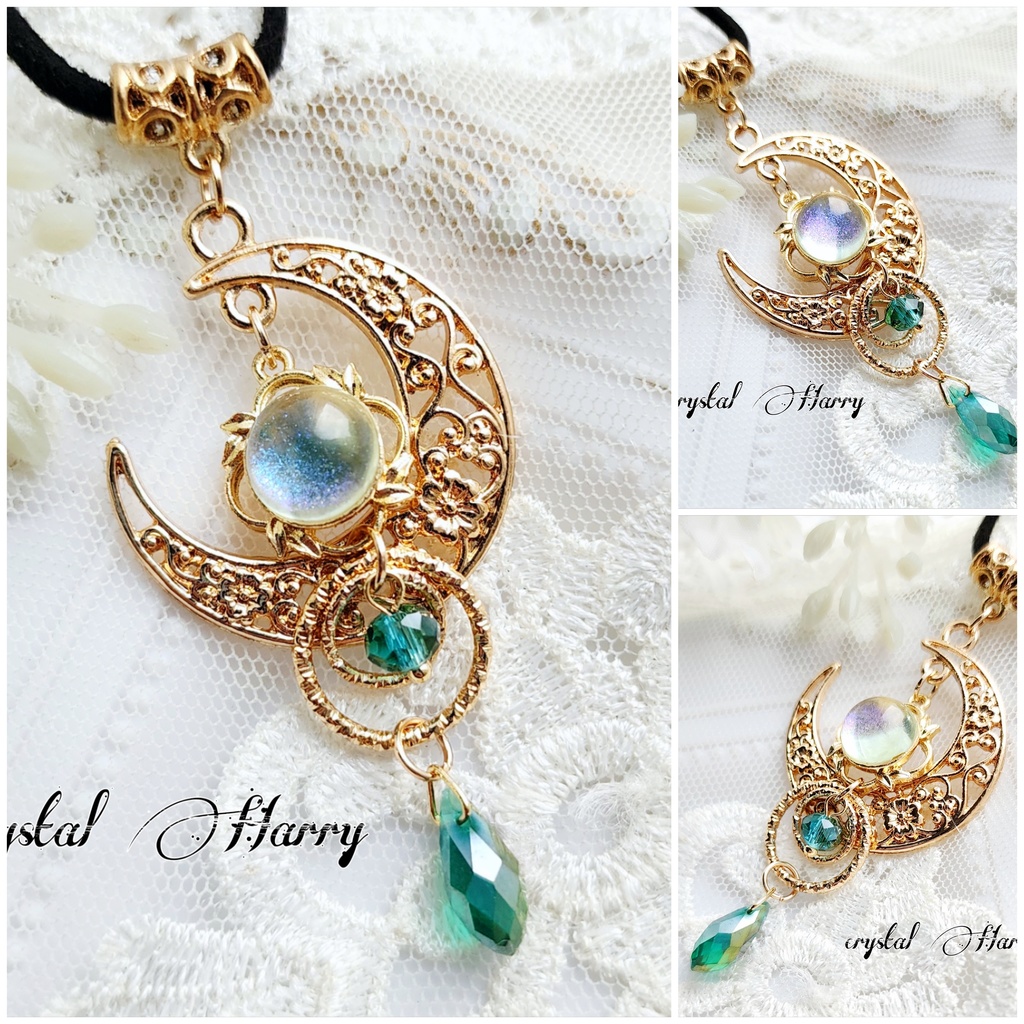 【月光宝石の首飾り】~翠~