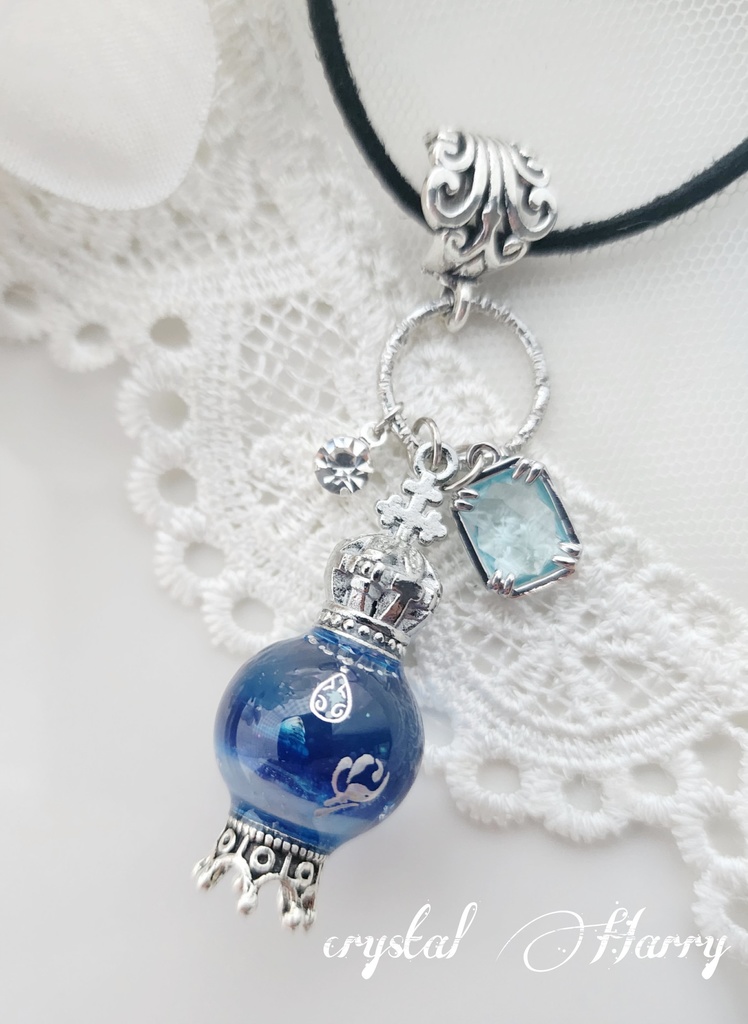 【パフュームの首飾り】～蒼の装飾品～