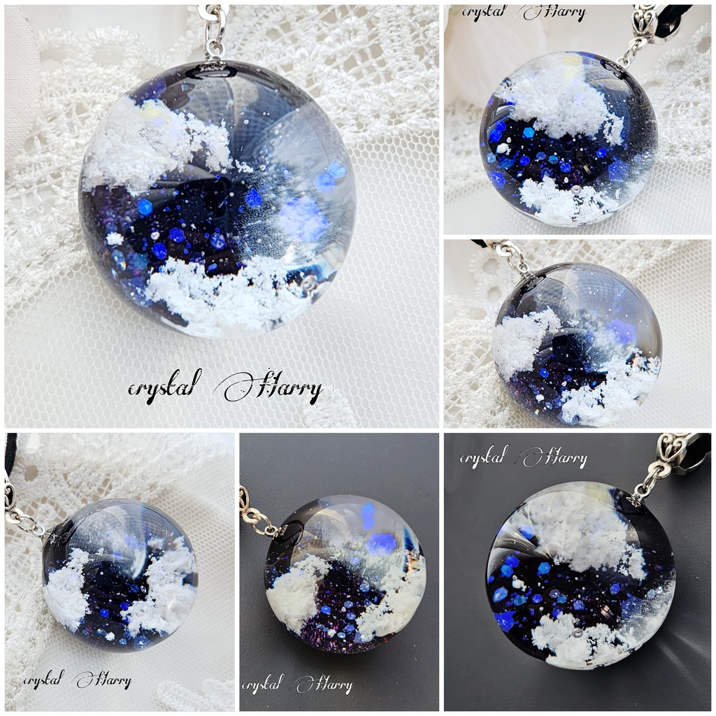 【霞月の雲夜】ビッグサイズ球体