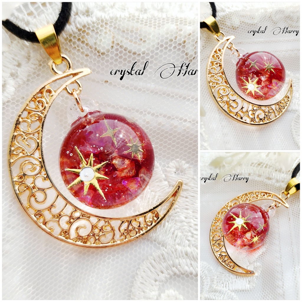 【瞬きの月球】～紅～