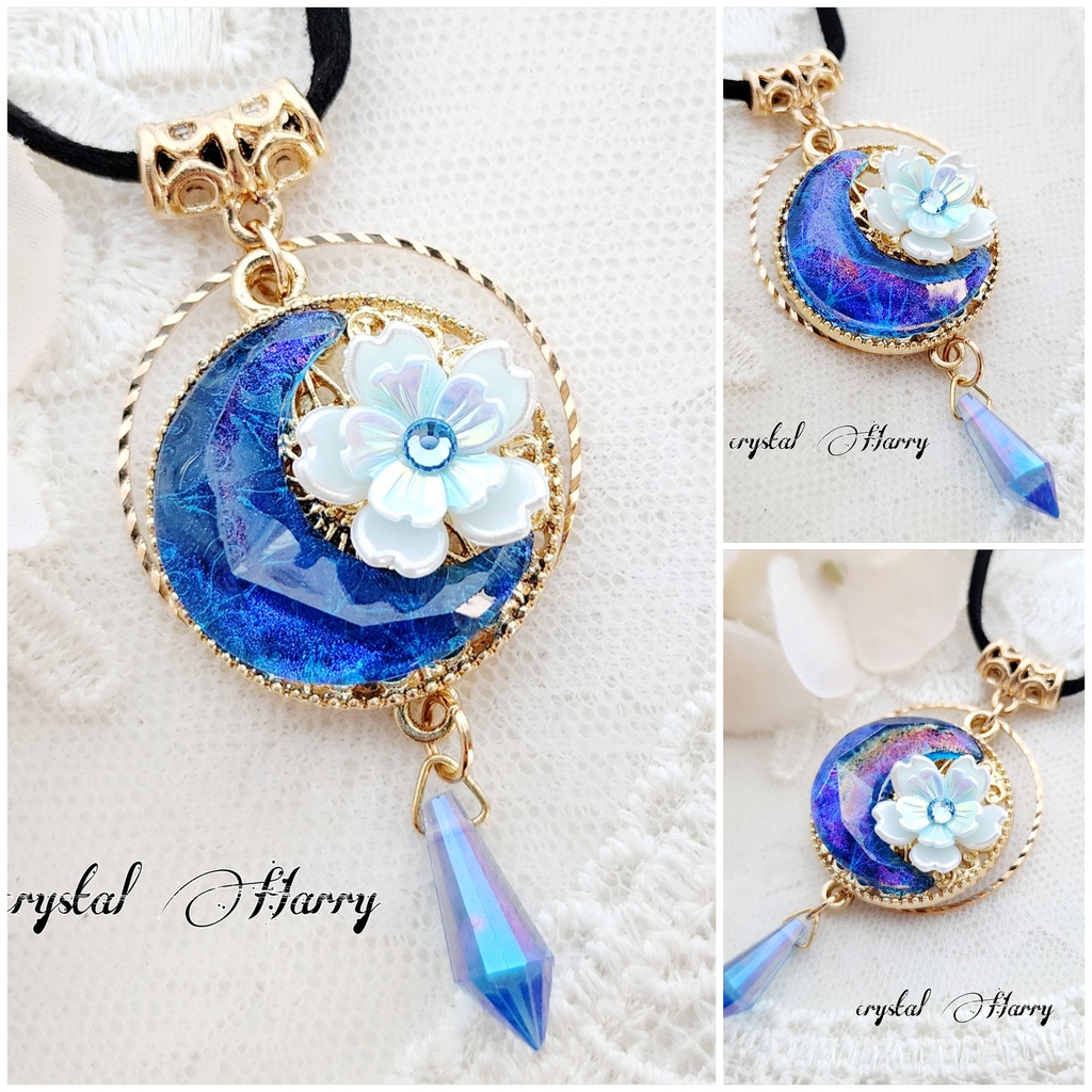 【宝石月花の首飾り】~各種~