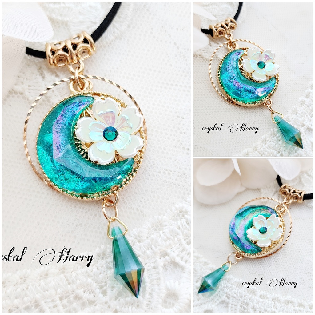 【宝石月花の首飾り】~各種~