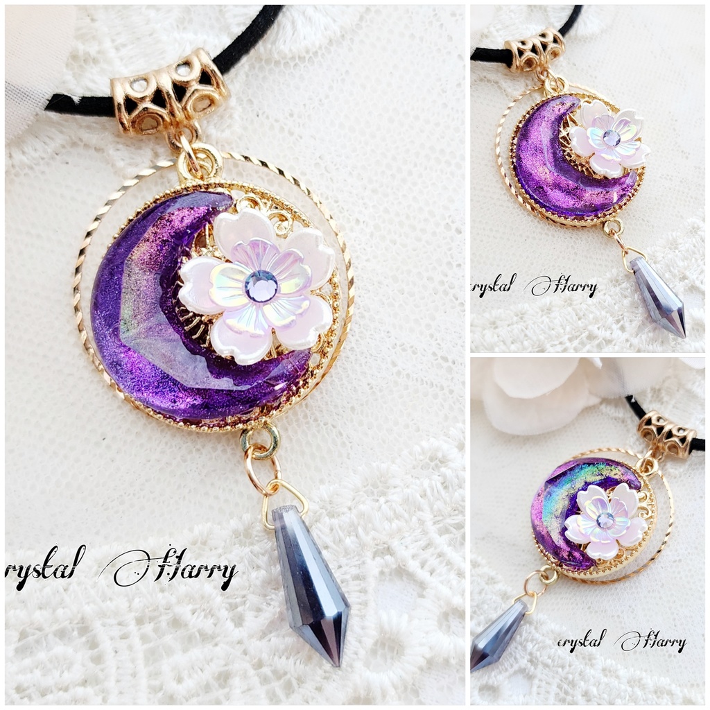 【宝石月花の首飾り】~各種~