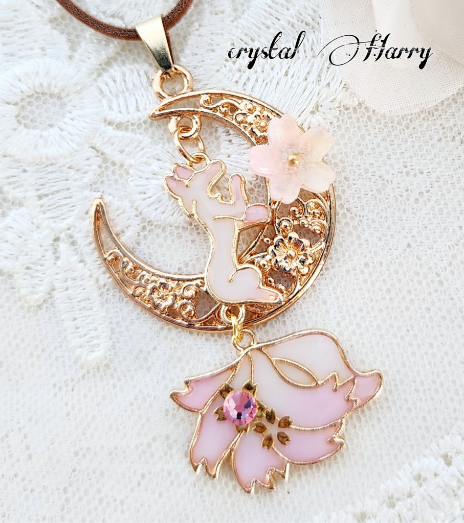 【桜飾りの月狐】~華桜狐~