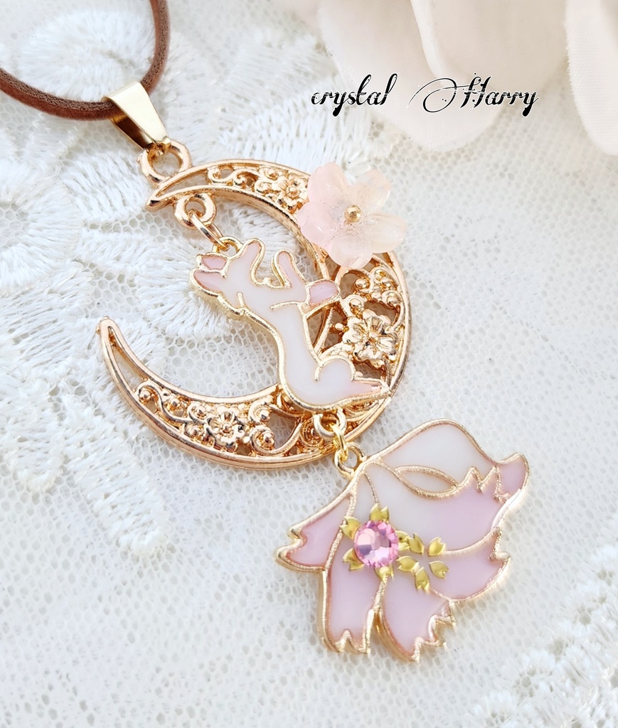 【桜飾りの月狐】~華桜狐~