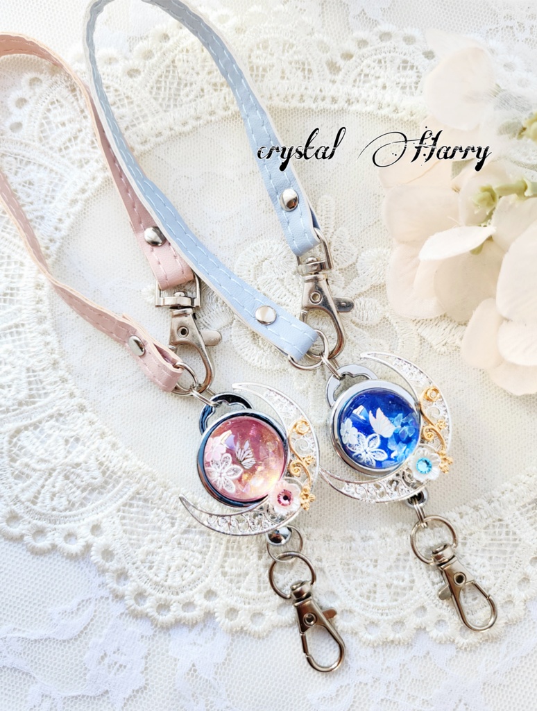 【幻想華蝶の鍵飾り】～各種～リールホルダー