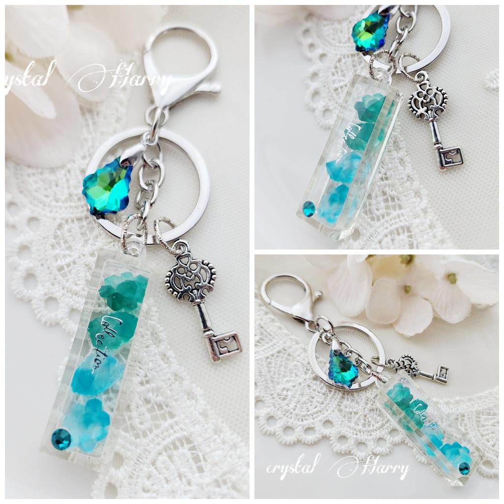 【鉱石琥珀糖の標本箱】~シルバー各種~