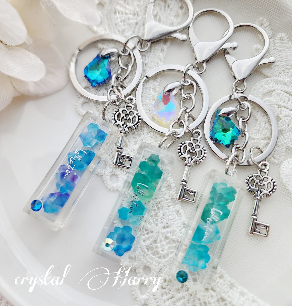 【鉱石琥珀糖の標本箱】～シルバー各種～