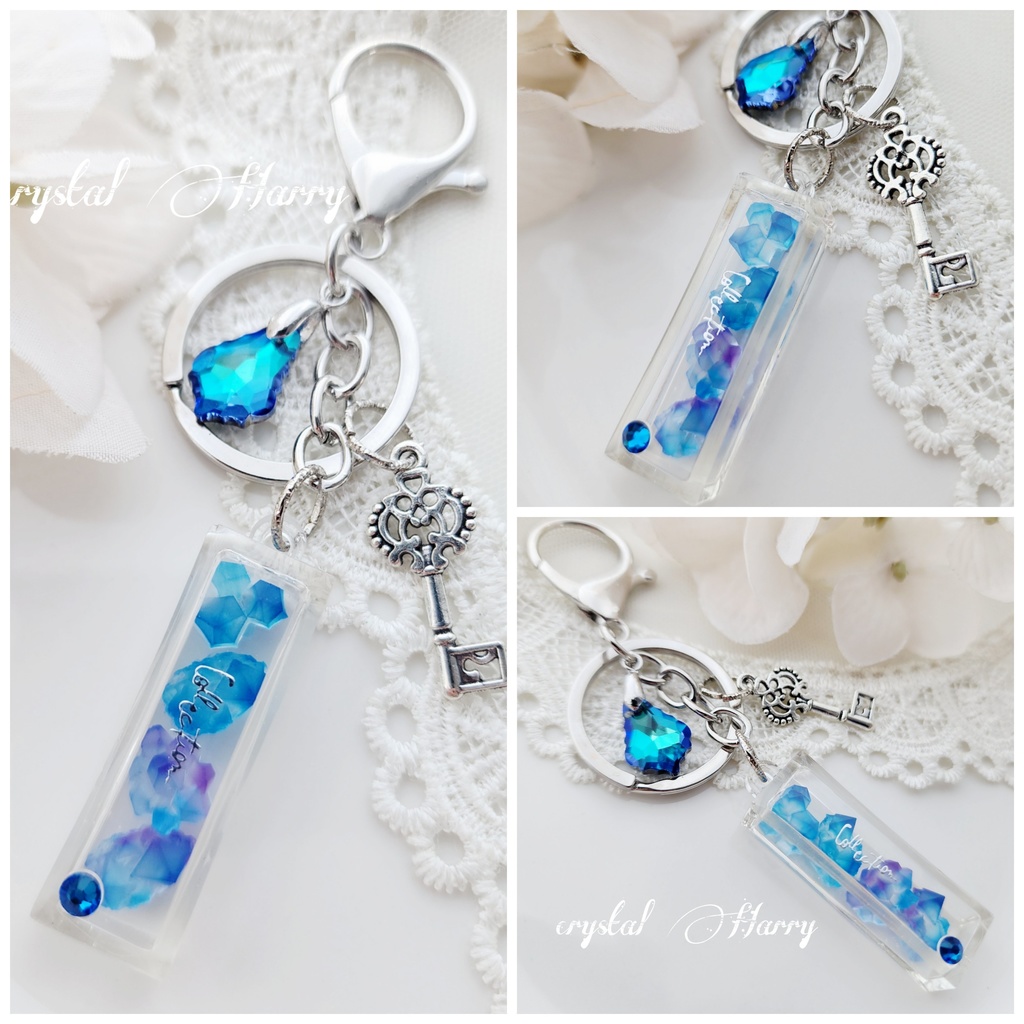 【鉱石琥珀糖の標本箱】~シルバー各種~