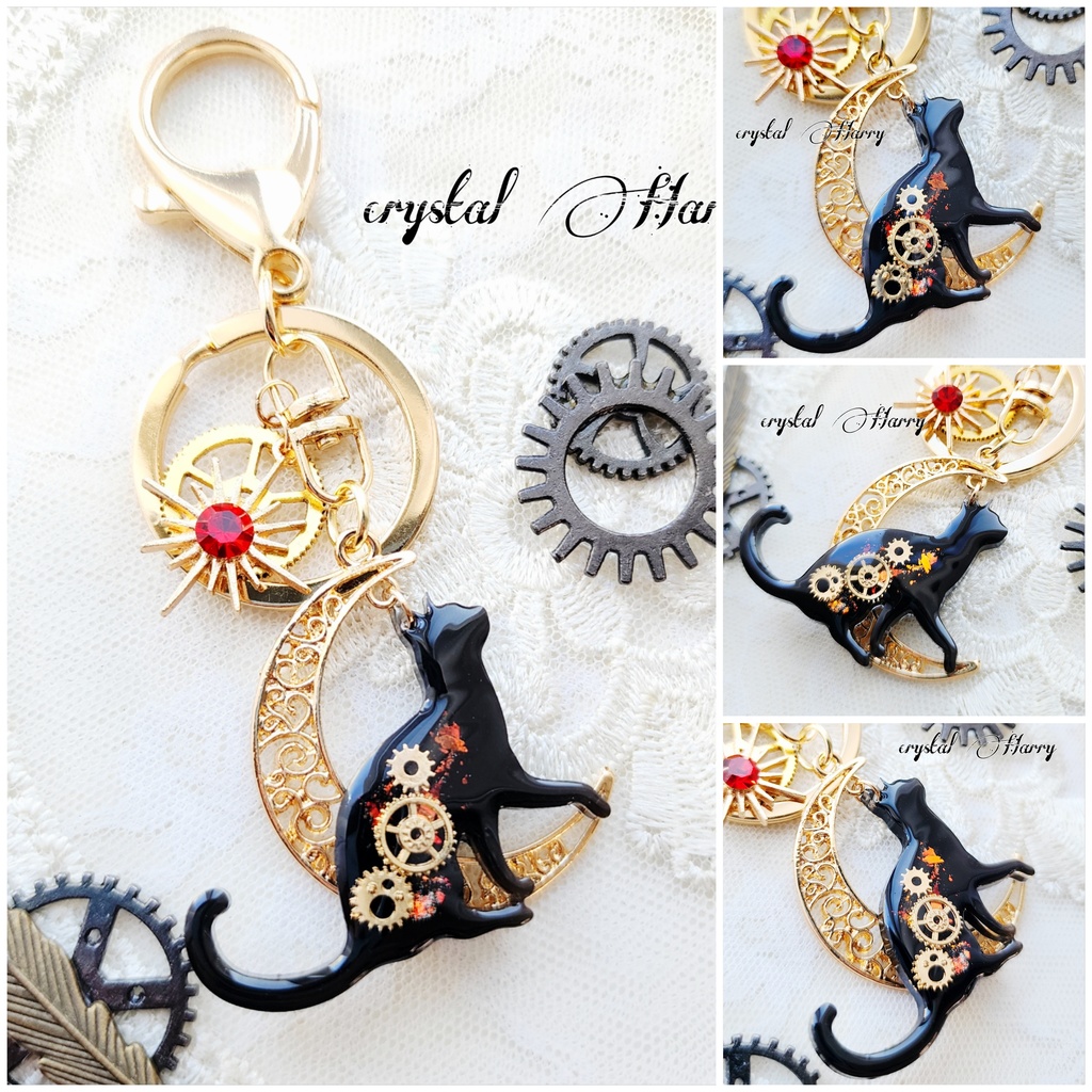 【夜時の守護者】～紅黒猫～