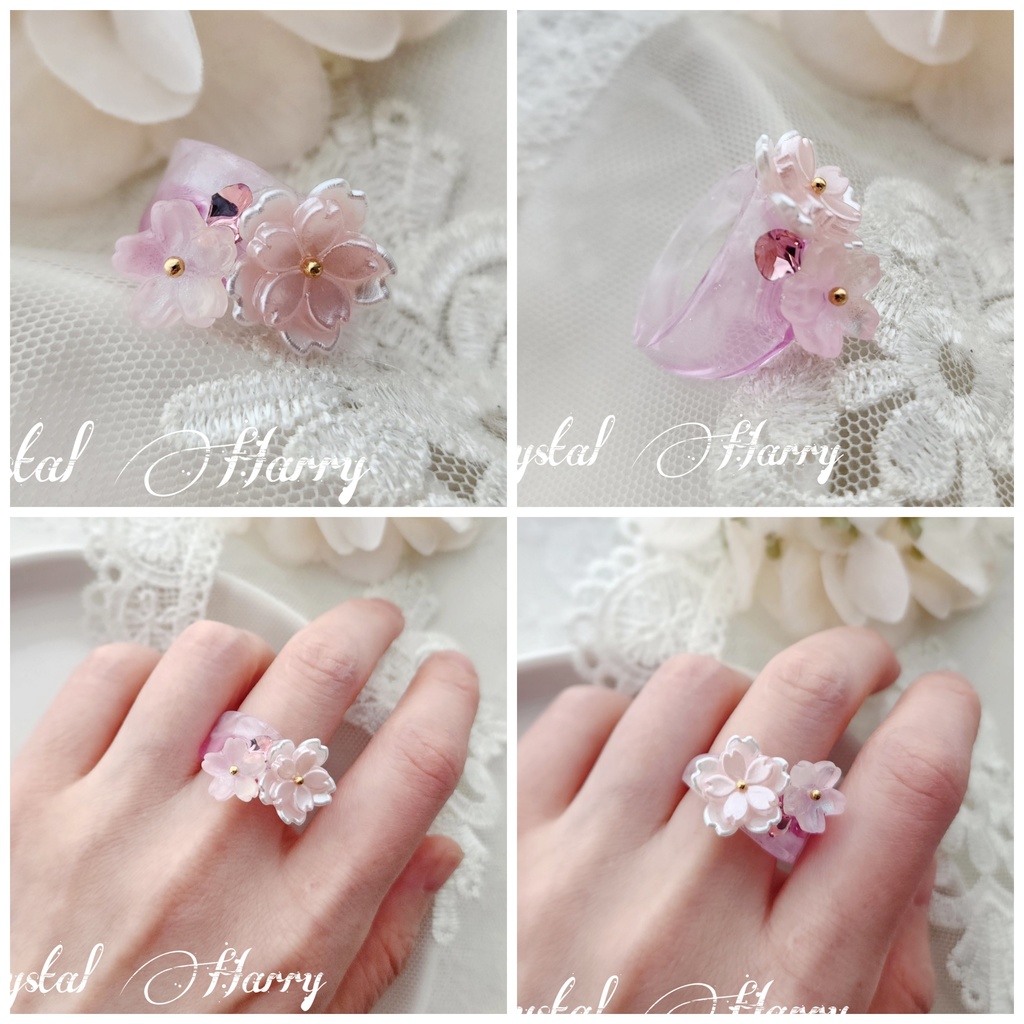 【メルティ桜リング】~各種~指輪