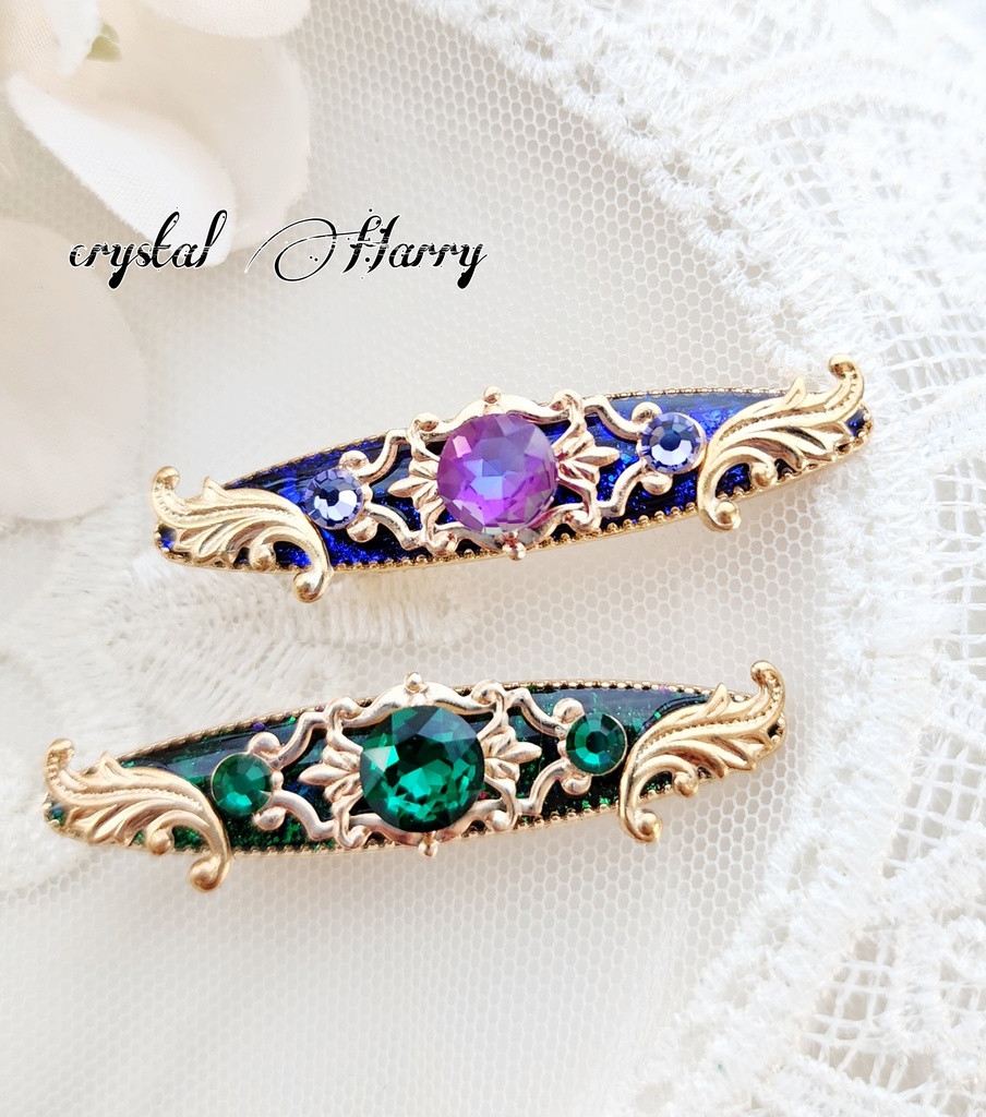 【宝石羽の髪飾り】～各種～