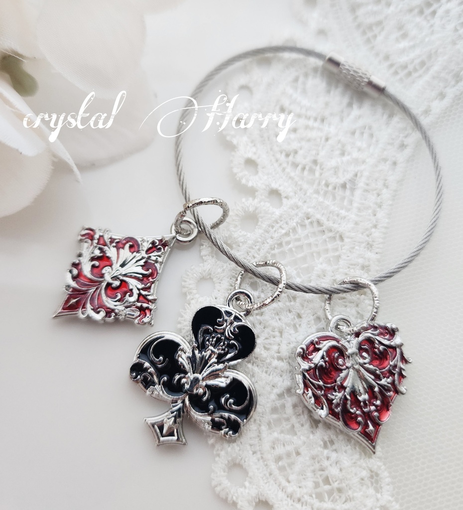 【ブラックジャックのキーリング】