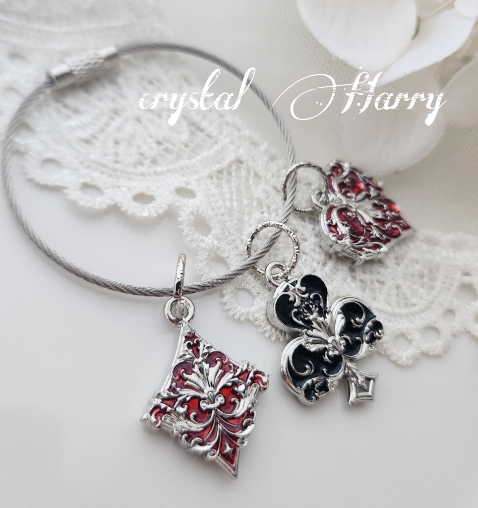 【ブラックジャックのキーリング】