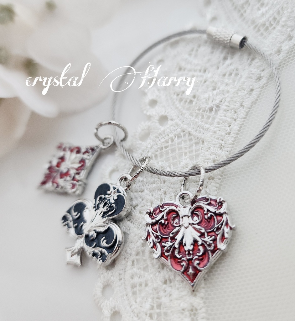 【ブラックジャックのキーリング】