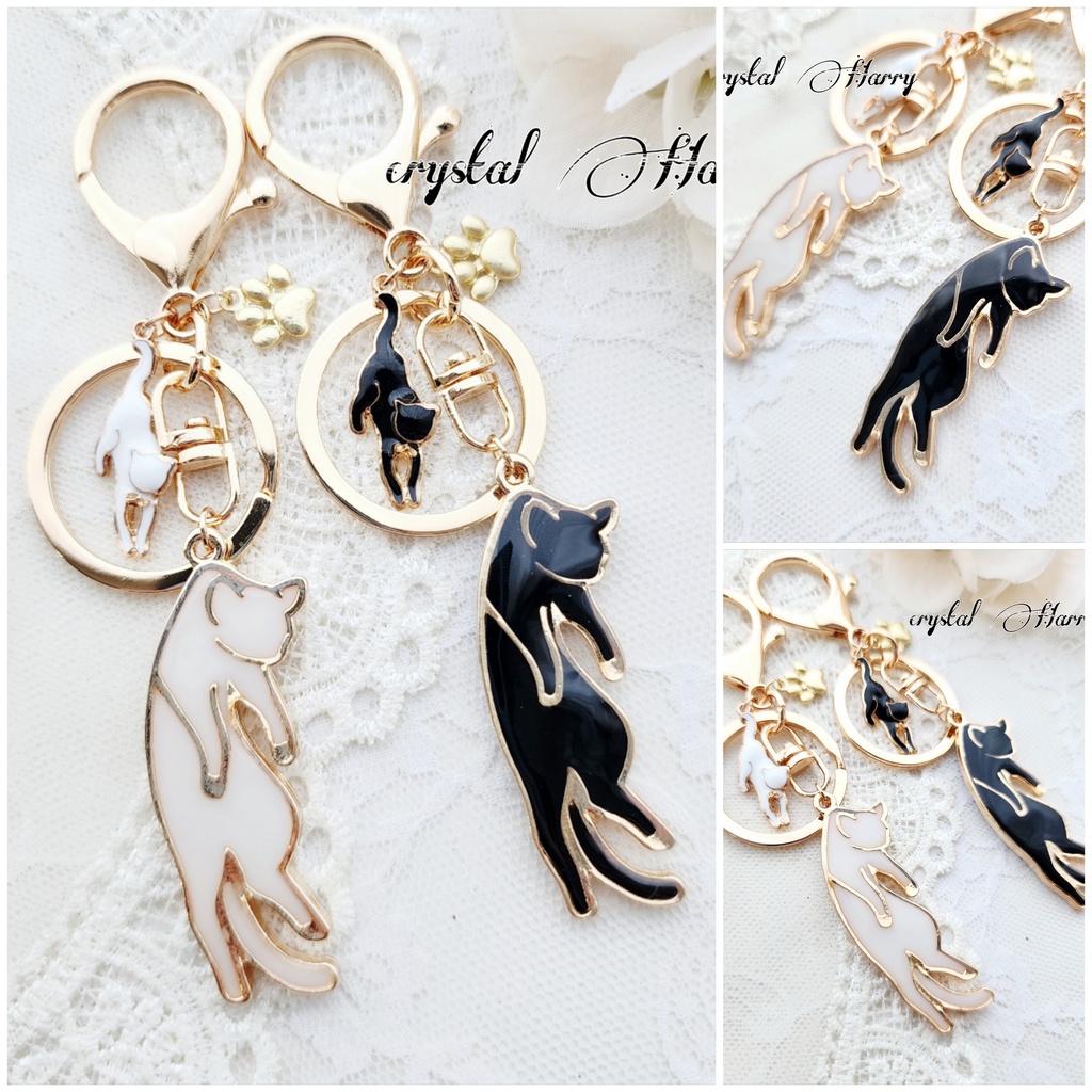 【運ばれ猫の鍵飾り】～各種～キーリング