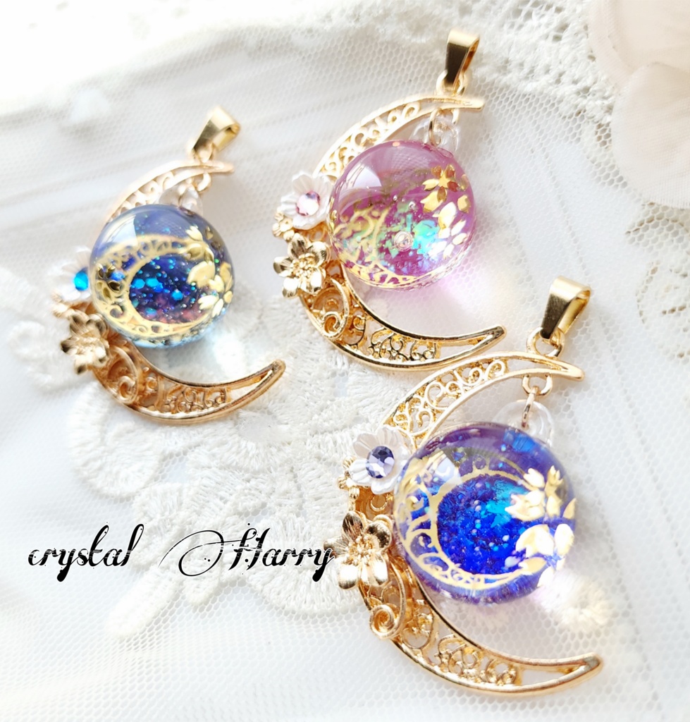 【幻想桜の月球】~各種~ネックレス