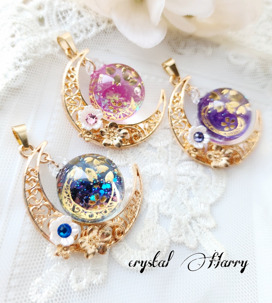 【幻想桜の月球】~各種~ネックレス