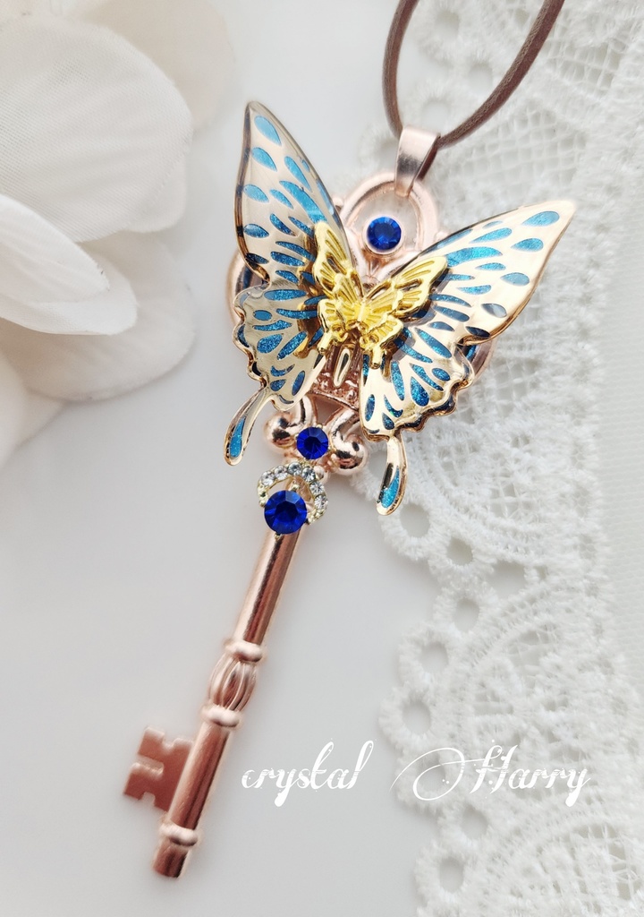 【宝石蝶の魔法鍵】~金蒼~